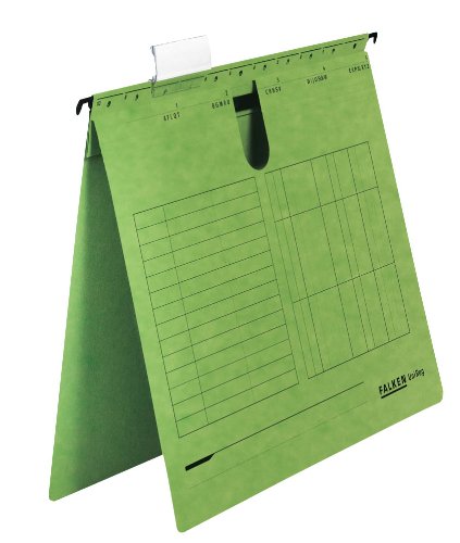 Preisvergleich Produktbild FALKEN Hängehefter UNIREG grün 25 Stück