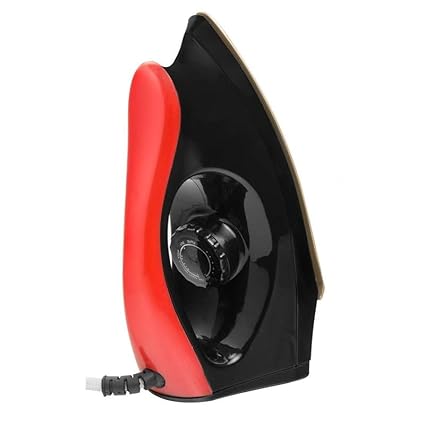 TRIDEO Automatic Light Weight 750 Watt Non-Stick Electric Dry Iron Press Box for Best Performance & Wrinkle Free Clothes