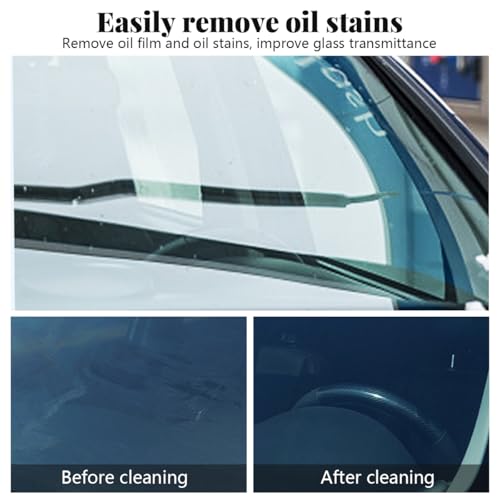 DRJCKOLOTH Automotive Oil Film Cleaning Brush,Ölfilm-Reinigungsbürste,Ölfilm-entferner für Windschutzscheiben,Multifunktionale Kfz-Ölfilm-Reinigungsbürste