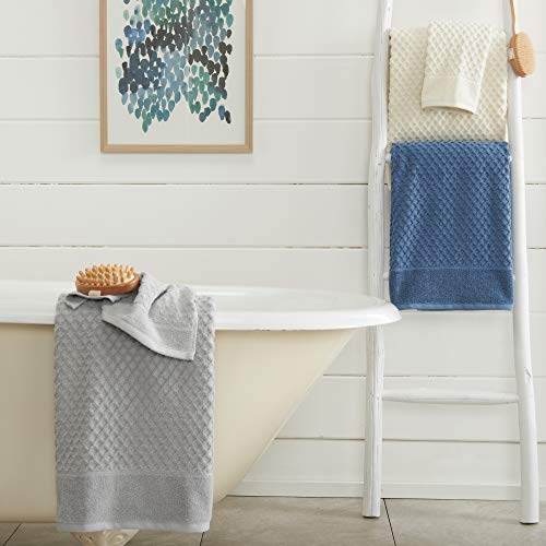 Great Bay Home 100% Cotton Bath Towel And Washcloth Sets | 2 Bath Towels, 2 Hand Towels, And 2 Washcloths | Quick Dry Bath Towels | Grayson Collection (6 Piece Set, Marigold) #TOP5