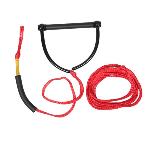 Abaodam Rope Water Sports Supply Knee Board Skiing Wear-Resist Rope Water Skiing Rope Water Skis Water Ski Strap Ski Ropes for Water Skiing Water Activity Rope Ski Tow Rope Red
