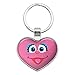 Sesame Street Abby Cadabby Keychain Heart Love Metal Key Chain Ring