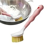 ➡Tenir à l'écart de la chaleur : cette brosse de nettoyage pour vaisselle a une tête de poils durable et flexible qui peut atteindre tous les et angles de vos plats, casseroles et poêles. Il dispose également d'un trou de suspension pour un rangement et un séchage pratiques.