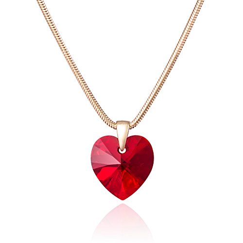 Collier coeur LillyMarie en argent et or, le cadeau idéal pour célébrer la femme