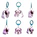 Just Toys LLC Officially Licensed Hatsune Miku Backpack Hanger Keychain – Blind Box Series 2 Collectible PVC Bag Clip, Glow-in-the-Dark & 24k Gold Variants, Random Surprise (Approx. 2.5″)