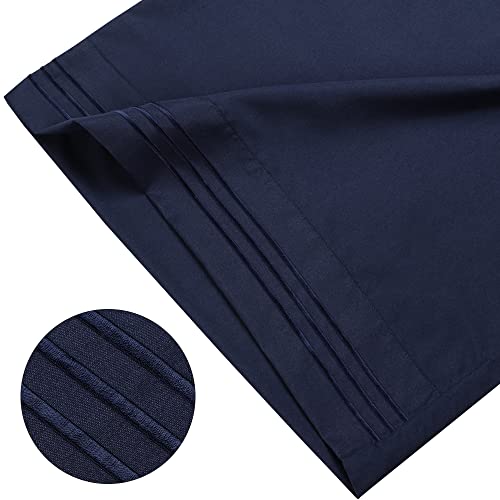 PiccoCasa Brushed Microfiber Pillowcases 2 Pack Soft and Breathable Pillow Cases with Embroidery - Image 4