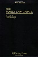Family Law Update, 2008 Edition 0735567123 Book Cover