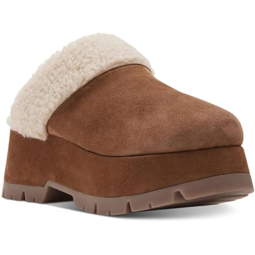 Steve Madden Women's Juney Ankle Boot, Chestnut Suede, 7