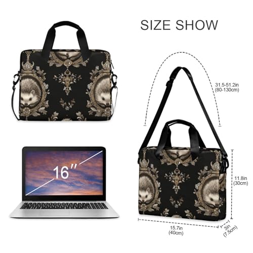 Bolso Maletín para Laptop 15.6 pulgadas con Correa miniatura 5