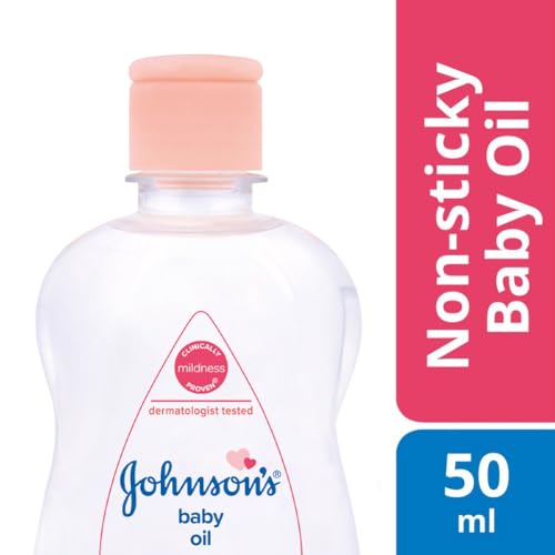 Image of Johnson's Baby Oil with Vitamin E, 50ml