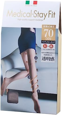 Amazon.co.jp: 着圧 弾性 ストッキング ほっそり美脚 メディカル