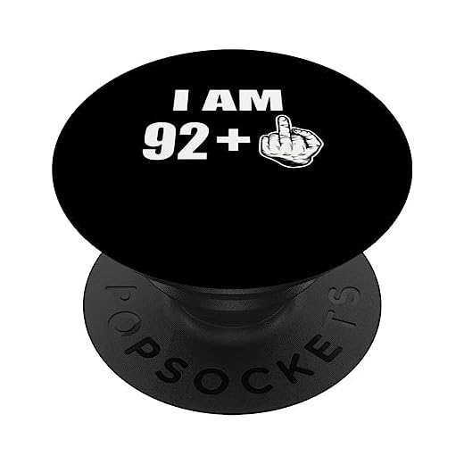 93 cumpleaños 93 cumpleaños hombre 93 años 93 año de vida PopSockets PopGrip Intercambiable