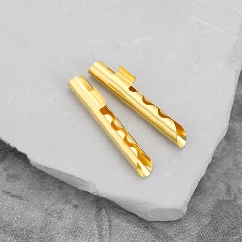 10 piezas conectores banana 4mm cobre chapado oro miniatura 5