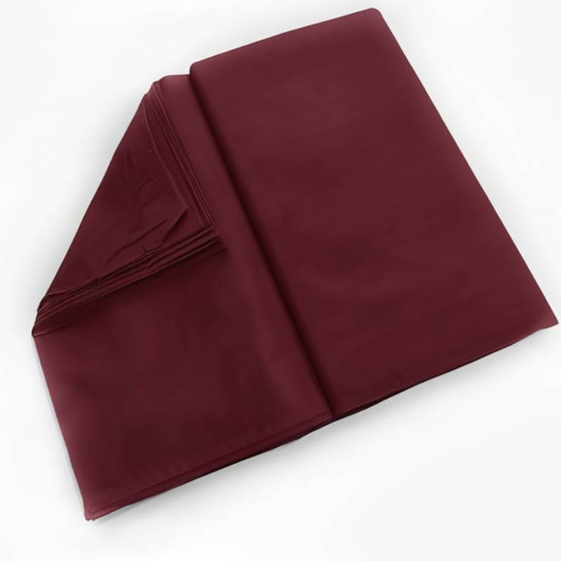 Image of Premium Plain Cotton Costume Lining Dress Fabric 34 inch Wide, Best Material - Beetroot Color - 3 Meter Pack