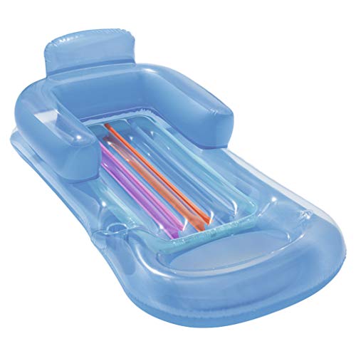 Youmymine 2019 All New Summer Water Play Mat,Backrest Inflatable Floating Row Lounge Chair