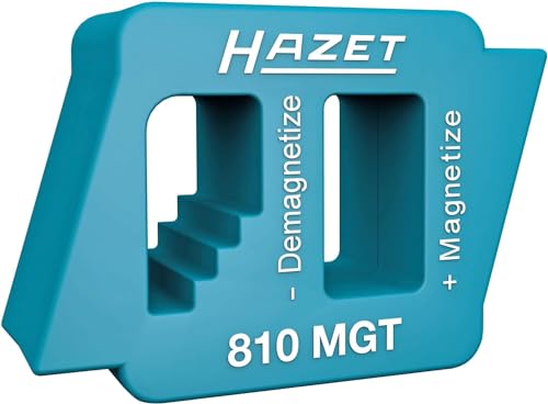 HAZET Magnetisier- / Entmagnetisier-Werkzeug 810MGT - Magnetisierer und Entmagnetisierer für Schraubendreher, Werkzeuge und eisenhaltige Kleinteile - in HAZET Logo-Form HAZET Magnetisier- / Entmagnetisier-Werkzeug 810MGT - Magnetisierer und Entmagnetisierer für Schraubendreher, Werkzeuge und eisenhaltige Kleinteile - in HAZET Logo-Form