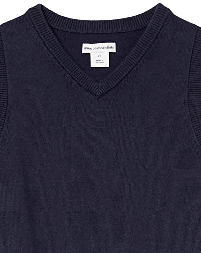 Image of Amazon Essentials Boys and Toddlers' School Uniform Cotton V-Neck Sweater Vest