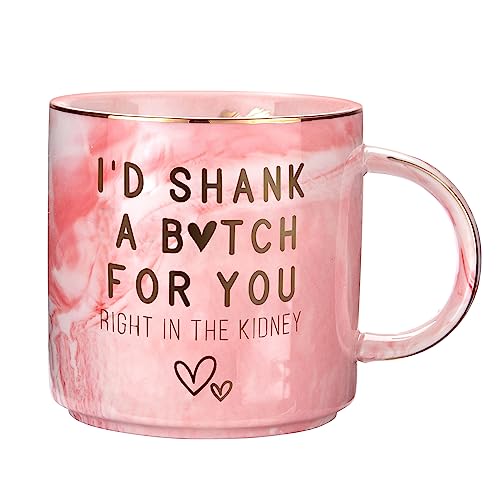 Best-Friend-Christmas-Birthday-Gifts-for-Women-Funny-Friendship-Gift-for-Bestfriend-Besties-BFF-Sister-Boss-Woman-Big-Sis-Sorority-Id-Shank-A-Girl-For-You-Pink-Mug-115oz-Coffee-Cup