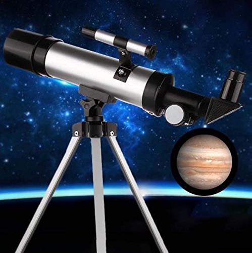 Telescopio refractor con trípode y lente de búsqueda miniatura 2