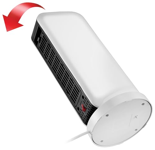 Unold Design Termoventilatore Ceramico 2000W Nero-Bianco - 4