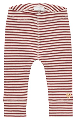 Noppies Baby Girls Legging La Havre Stripe Leggings, Henna-P635, 92 para Bebés