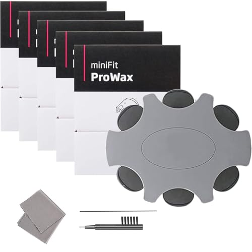 30 Count Wax Guards for Oticon ProWax MiniFit Hearing Aid Supplies Replacement Wax Filters (5 Pack) (5)