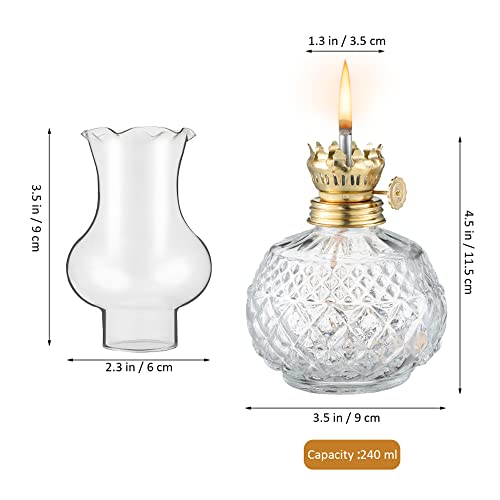 DEFORMER Lampada a Olio Vintage da 18 cm / 7,1