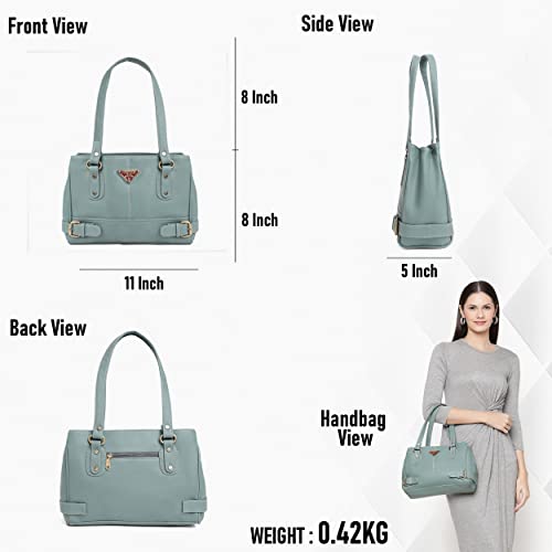 Image of Fostelo Women's Nightingale Satchel Tote Handbag for Women | Ladies Purse | Stylish Shoulder Bag | Gift For Women