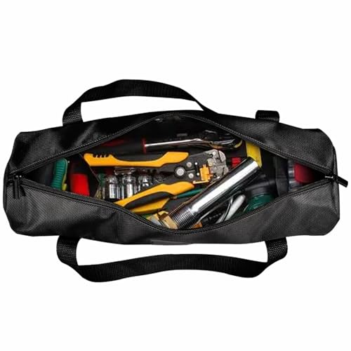 Sac à outils robuste à double fermeture pour matériel et voyage - 3