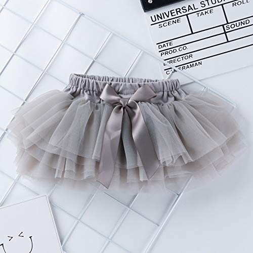 Image of Anbaby Baby Girls Soft Tutu Skirt Toddler Ruffled Pants Diaper Cover