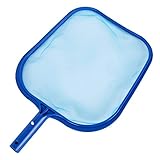 【Bordes Curvos】 Especialmente diseñados con bordes curvos para limpiar de forma intensiva piscinas de cualquier forma, como piscinas circulares o rectangulares, y no necesita preocuparse por los arañazos de la piscina. La red de piscina también tiene un marco resistente para un uso prolongado. ¡Gran valor!