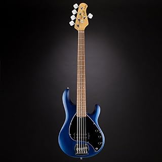 Sterling by Music Man StingRay RAY5 Trans Blue Satin – Basses électriques 5 cordes - Les Beatles, Paul McCartney, John Lennon, RIngo Starr, George Harrison Sterling by Music Man StingRay RAY5 Trans Blue Satin - Basses électriques 5 cordes – Image 2