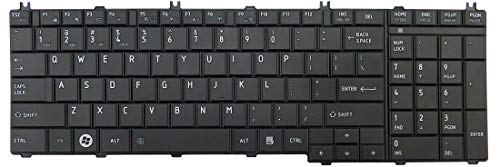 Generic Us English Black Laptop Keyboard Replacement For Toshiba L775d-s7340 ...