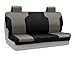 Coverking Custom Fit Rear Solid Bench Seat Cover for Select Chevrolet Impala Models - Neosupreme (Charcoal with Black Sides)