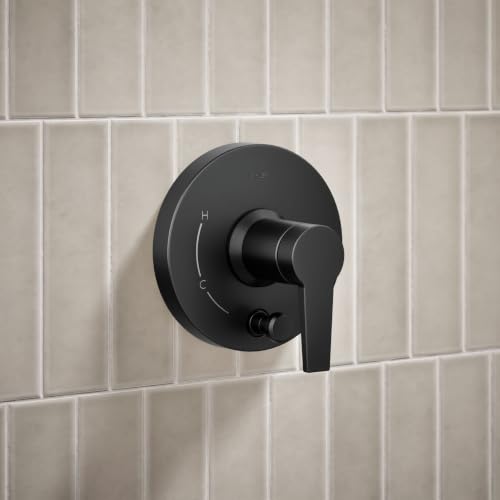 Pitch Rite-Temp Shower Trim Kit con Diverter de Botón Pulsador 1.75 Gpm miniatura 3