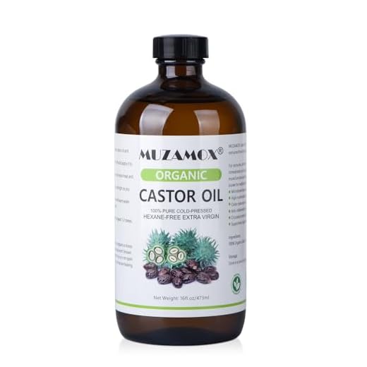 Óleo de rícino orgânico prensado a frio, frasco de vidro não refinado, 100% puro e sem hexano, ideal para pacote de óleo de rícino, cuidados com a pele e crescimento do cabelo, 40 ml