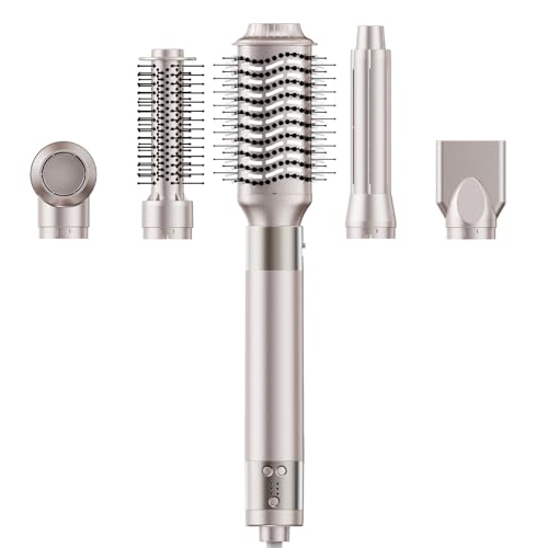 [500 Million Negative lons] Hair Dryer Brush 6 in 1, 140,000 RPM One Step Professional Hot Air Brush...