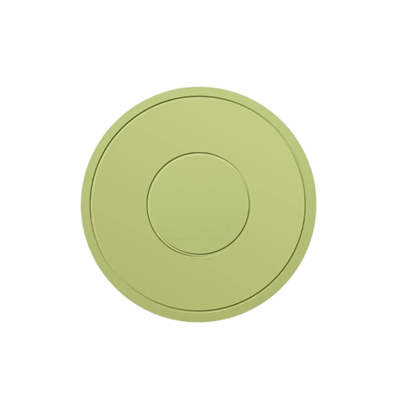 10Pcs Round Silicone Coaster Thickened High Temperature Resistant Insulation Pad for Cap(Color1)