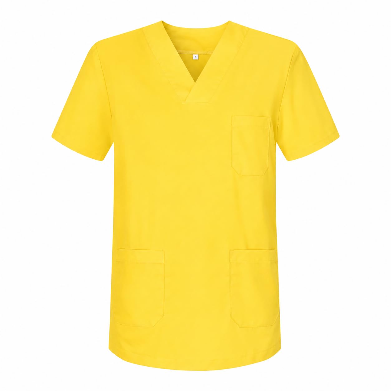 MISEMIYA Unisex Medical Service T-Shirt, yellow, XL