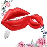 Nipple Sucking Sensory Toys Woman, Nipple Viboators for Women Suckers Inverted Flat and Shy Nipples, Nipple Corrector Viboators Suction Cupping Toys Breastfeeding for Women HFJ57 (Red 3)