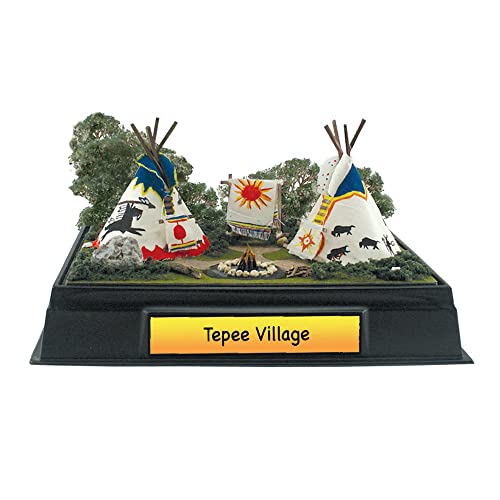Woodland Scenics Scene-A-Rama Tepee Village pour maquette scolaire grand format