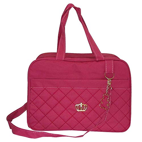 KIT BOLSA MATERNIDADE JOKENPÔ/LUDY BABY MATELASSÊ PINK