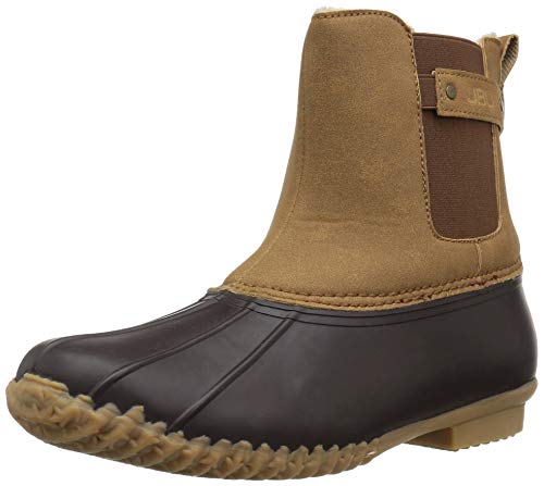 JBU by Jambu Women's Spruce Weather Ready Rain Boot, Brown/Whiskey, 9 Medium US