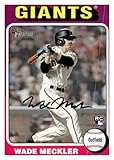 2024 Topps Heritage #179 Wade Meckler San Francisco Giants Rookie Baseball Card - SportsCard SuperStore
