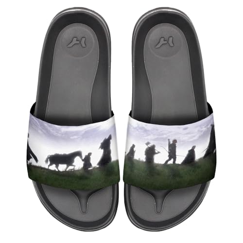 Popfunk Lord of the Rings Extended Fellowship Unisex Adult Slides Sandals Officially Licensed Hypd Slydr Switch™