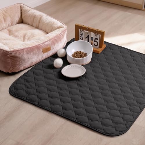 Image of gogobunny 100% Double Sided Waterproof Dog Blanket Soft Pet Bed Cover Reversible Protect Furniture Couch Sofa Car for Puppy Cat Kids (Dark Charcoal /Light Charcoal, 30x30 Inch (Pack of 1))