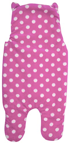 Image of New Born Multi-Purpose Baby Boy's and Baby Girl's Blanket and Sleeping Bag (Pink Dot, 0-6 Months)