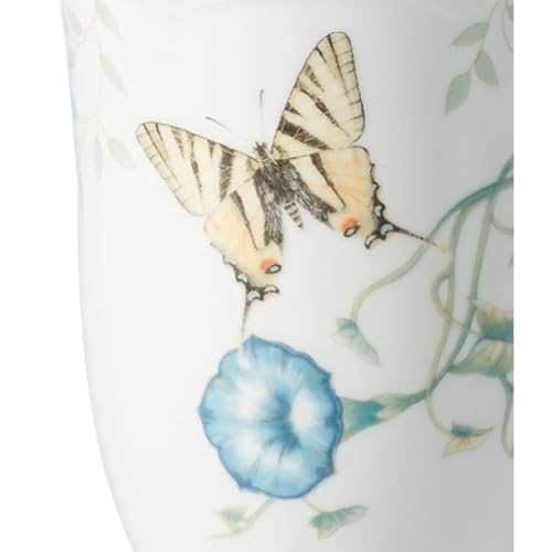 Image of Lenox Butterfly Meadow Porcelain Mug Set for 4, 12oz