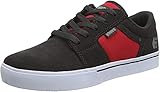 Foam Lite - Plantilla Etnies Kids Barge LS, Zapatillas de Skateboard Unisex niños, Gris (065/Dark Grey/Red 065), 27.5 EU