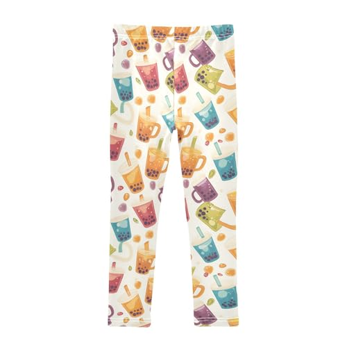 KLL Bubblea Pattern Girls Leggings Fashion High Waisted Activewear Gym2